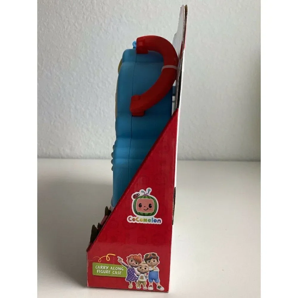 Cocomelon Official Carry Along Figure Case Holds 30‎ Includes 2 Characters New